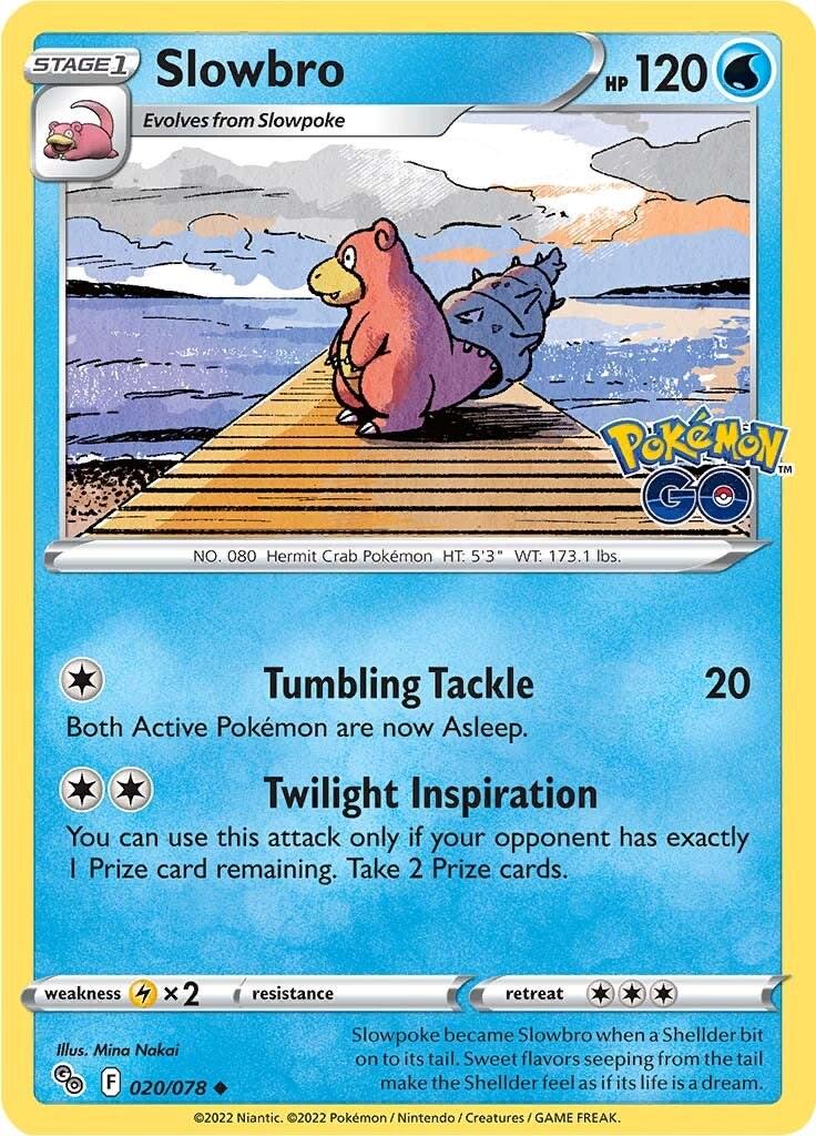 Slowbro [Common] #020/078 - Pokemon Go
