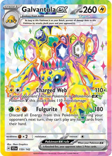 Galvantula ex [Full Art Ultra Rare] #159/142 - Stellar Crown