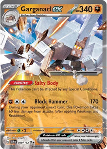 Garganacl ex [Double Rare] #089/142 - Stellar Crown
