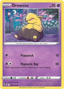 Drowzee [Common] #060/195 - Silver Tempest