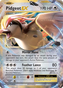 Pidgeot EX [Ultra Rare] #64/108 - Evolutions