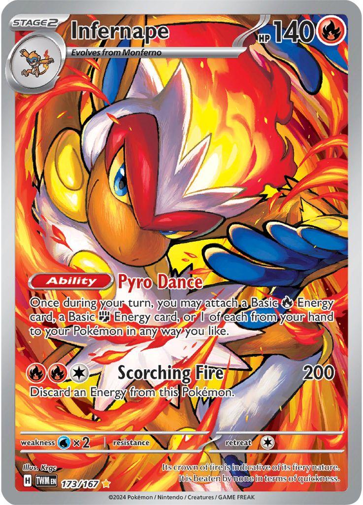 Infernape [Illustration Rare] #173/167 - Twilight Masquerade