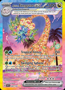 Alolan Exeggutor ex [Special Illustration Rare] #242/191 - Surging Sparks