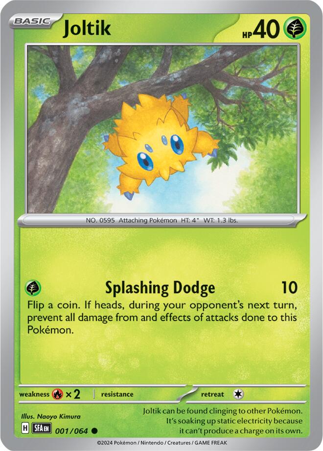 Joltik [Common] #001/064 - Shrouded Fable