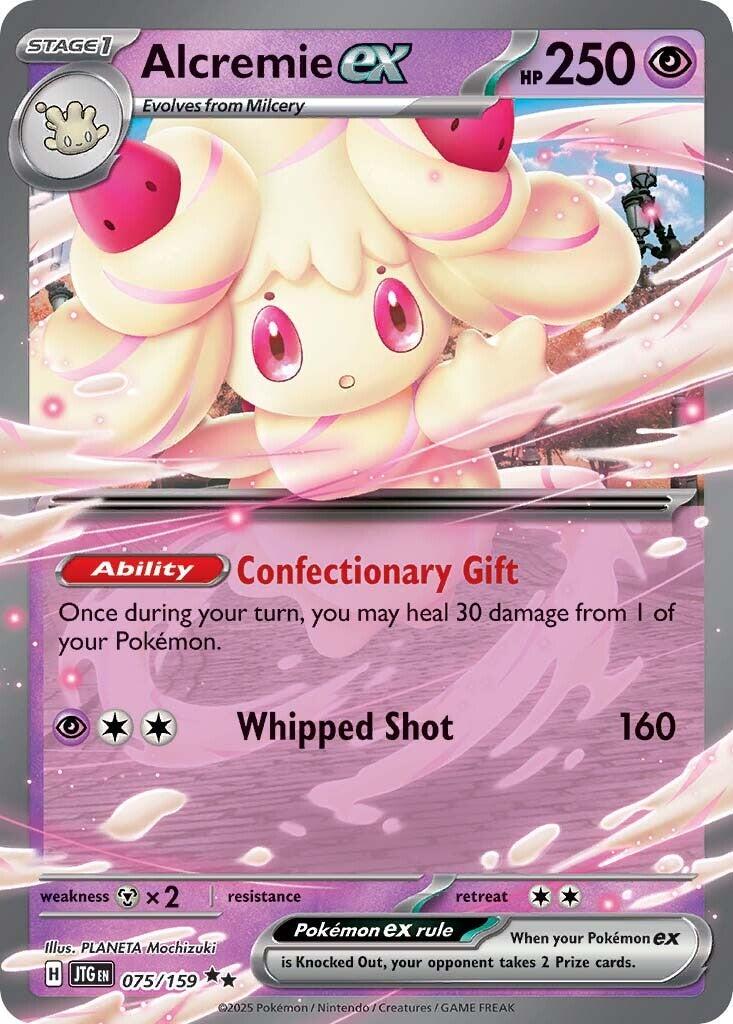Alcremie ex [Double Rare] #075/159 - Journey Together