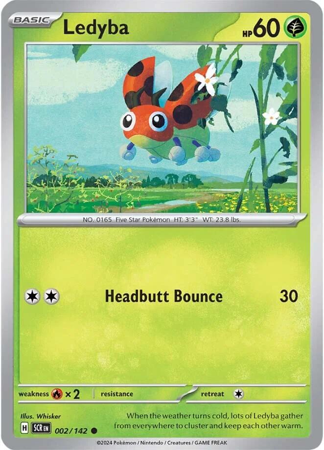 Ledyba [Common] #002/142 - Stellar Crown