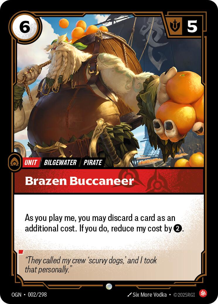Brazen Buccaneer [Common] #002/298 - Origins
