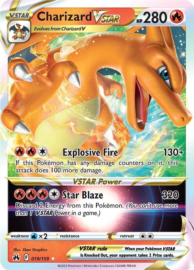 Charizard VSTAR [Ultra Rare] #019/159 - Crown Zenith