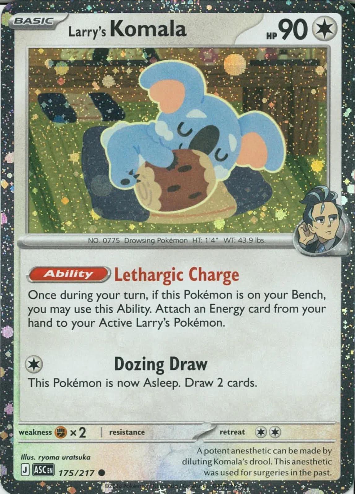 Larry's Komala [Cosmo Holo] #175/217 - Ascended Heroes