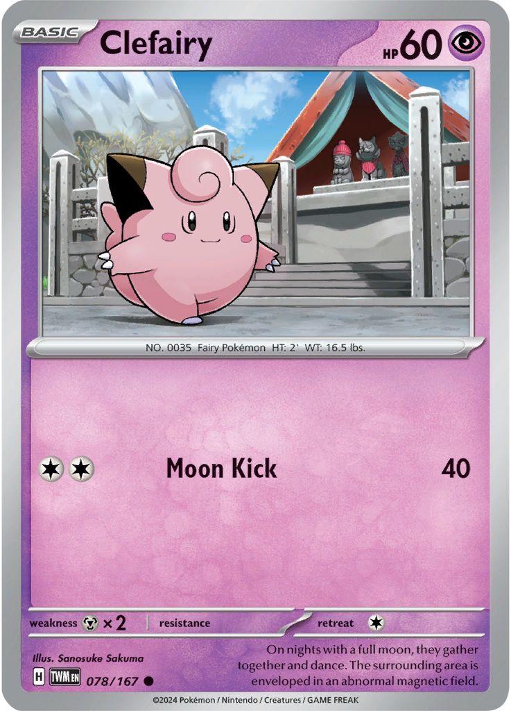 Clefairy [Common] #078/167 - Twilight Masquerade