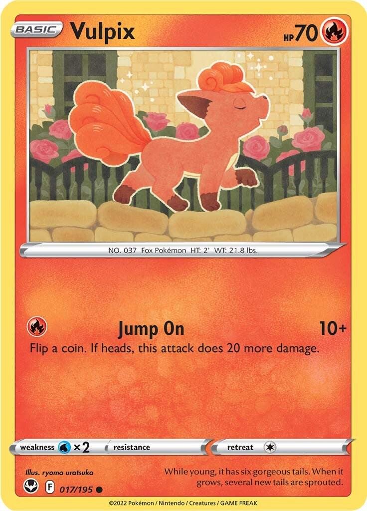 Vulpix [Common] #017/195 - Silver Tempest