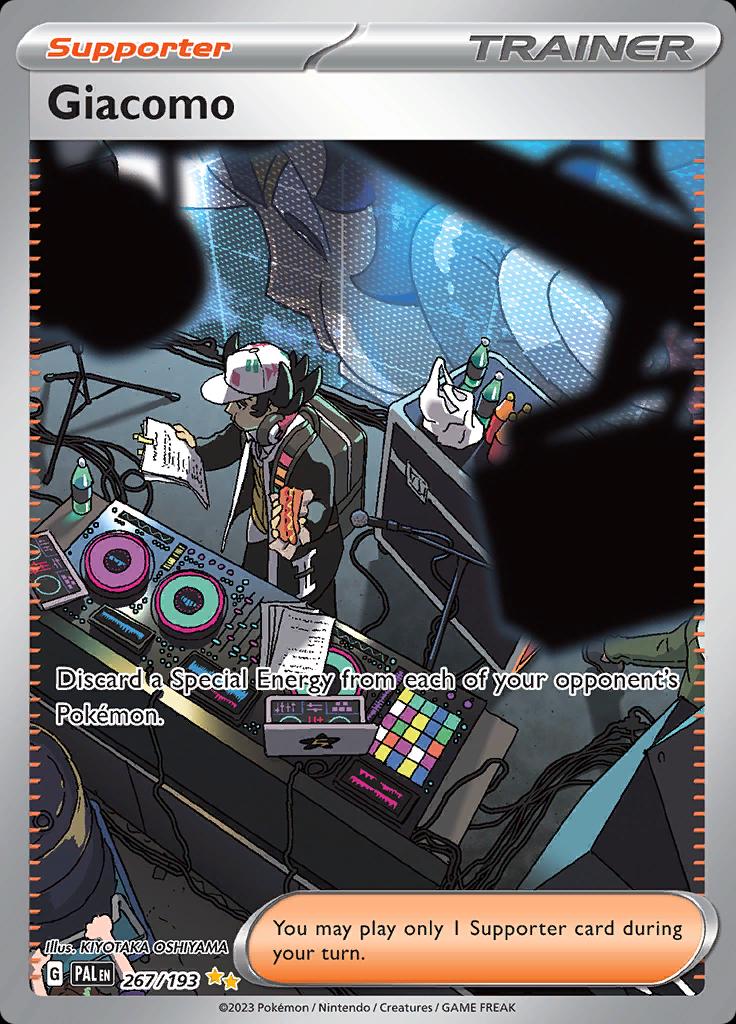 Giacomo [Special Illustration Rare] #267/193 - Paldea Evolved