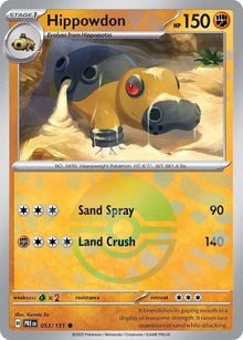 Hippowdon [Poke Ball] #053/131 - Prismatic Evolutions