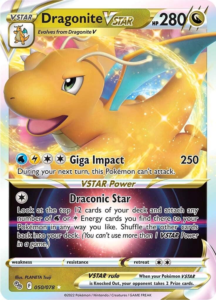 Dragonite VSTAR [Ultra Rare] #050/078 - Pokemon GO