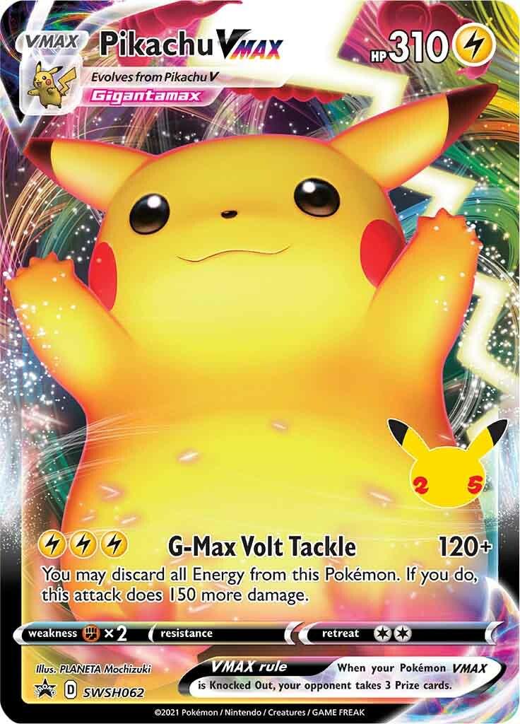 Pikachu VMAX #SWSH062 - Celebrations