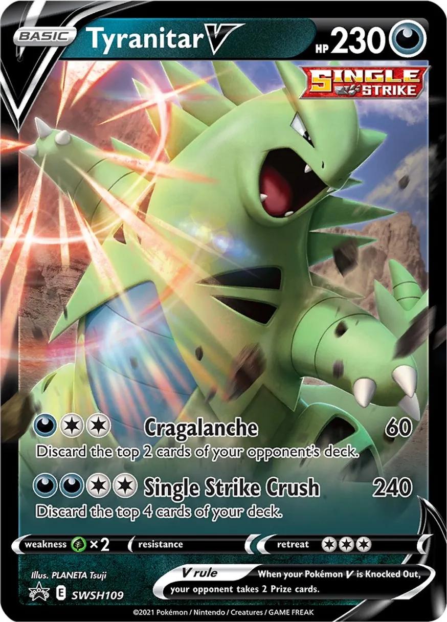 Tyranitar V [SWSH Black Star Promo] #SWSH109
