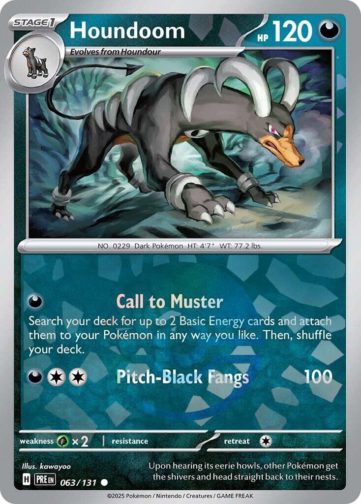 Houndoom [Poke Ball] #063/131 - Prismatic Evolutions