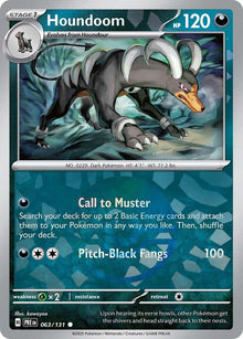 Houndoom [Poke Ball] #063/131 - Prismatic Evolutions