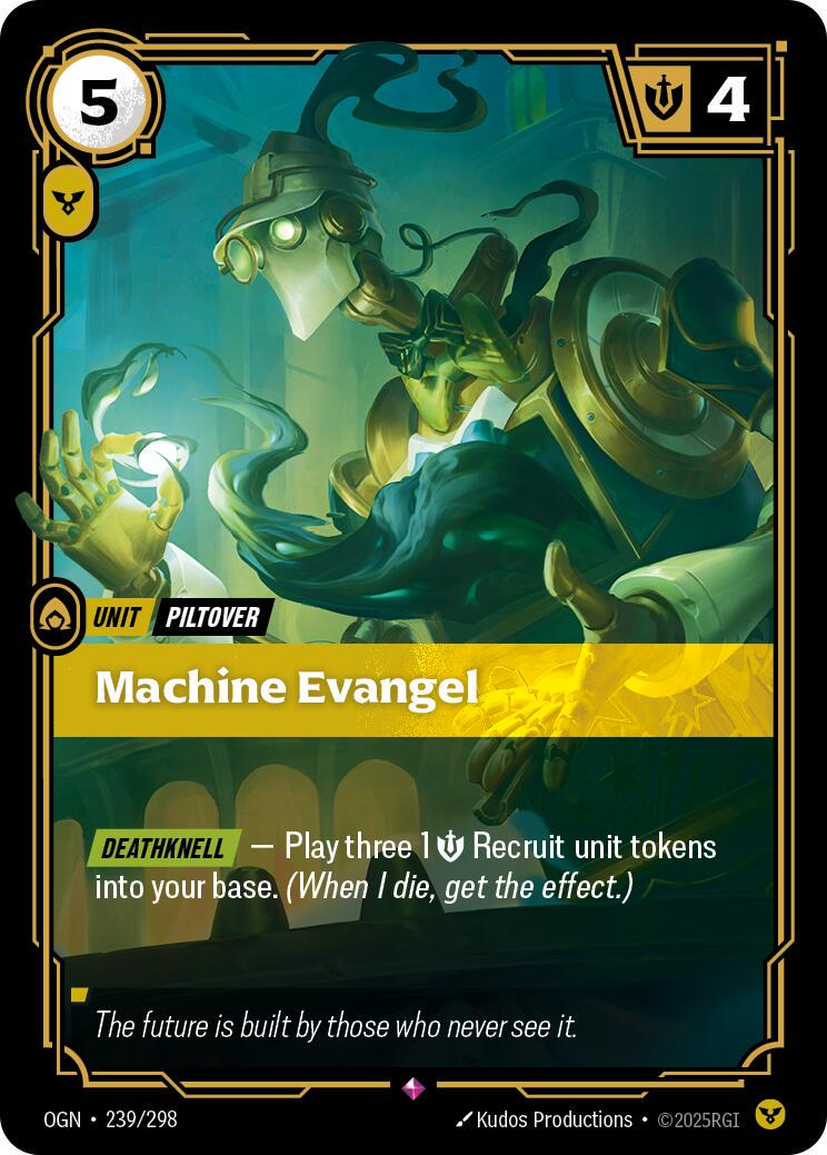 Machine Evangel [Rare] #239/298 - Origins
