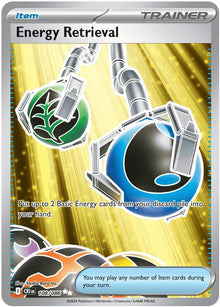 Energy Retrieval [Full Art Ultra Rare] #108/086 - Chaos Rising