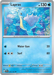 Lapras [Uncommon] #031/142 - Stellar Crown