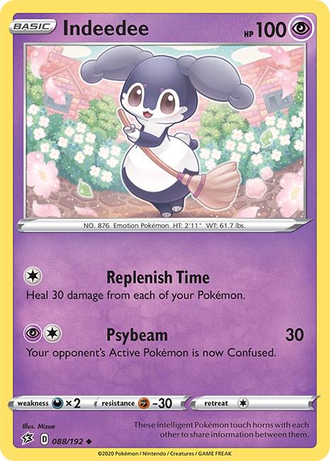 Indeedee [Uncommon] #088/192 - Rebel Clash