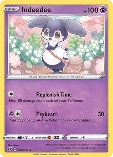 Indeedee [Uncommon] #088/192 - Rebel Clash