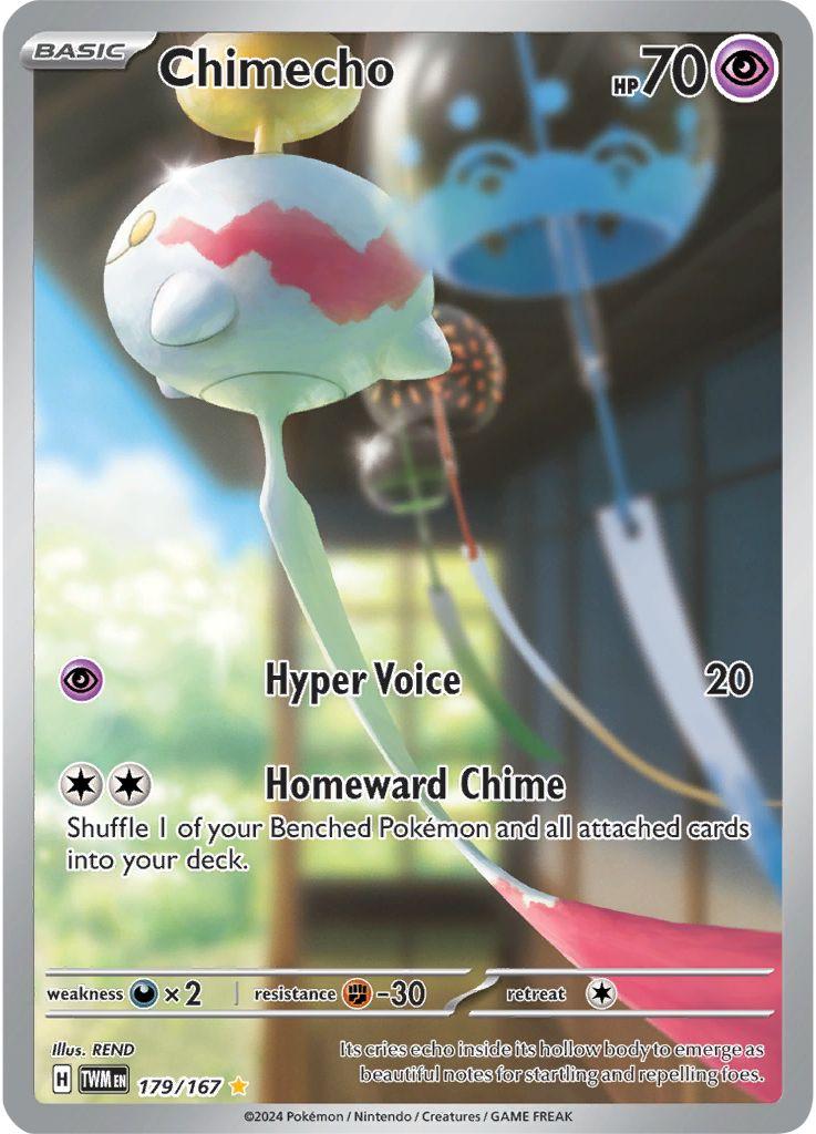 Chimecho [Illustration Rare] #179/167 - Twilight Masquerade