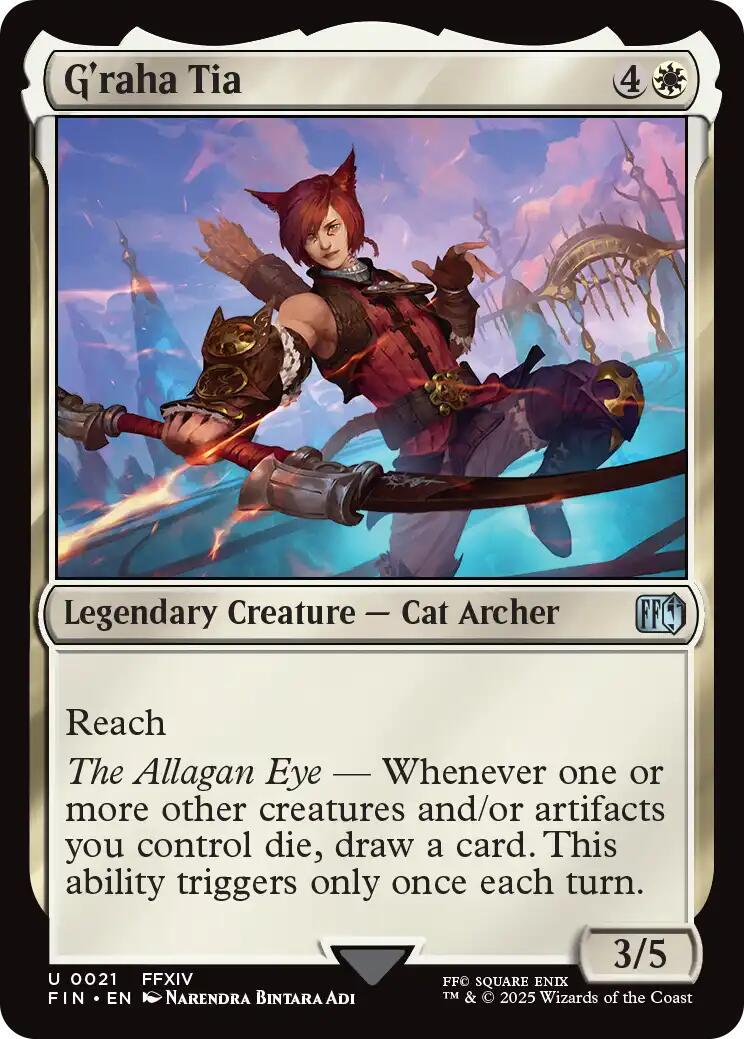 G'raha Tia [FINAL FANTASY] Magic The Gathering [0021] Foil
