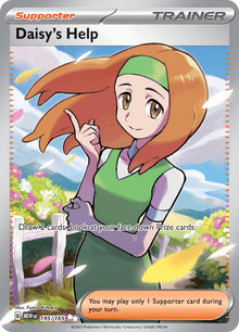 Daisy's Help [Full Art Ultra Rare] #195/165 - Pokemon 151