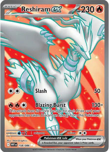 Reshiram ex [Full Art Ultra Rare] #158/086 - White Flare