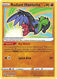 Radiant Hawlucha [Radiant Rare] #081/189 - Astral Radiance