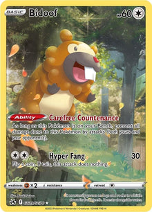 Bidoof [Holo Rare] #GG29/GG70 - Crown Zenith
