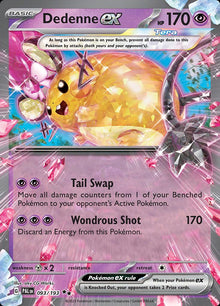 Dedenne ex [Double Rare] #093/193 - Paldea Evolved