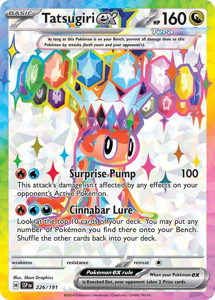 Tatsugiri ex [Full Art Ultra Rare] #226/191 - Surging Sparks