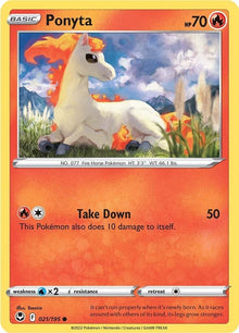 Ponyta [Common] #021/195 - Silver Tempest