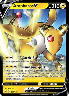 Ampharos V [Ultra Rare] #049/185 - Vivid Voltage