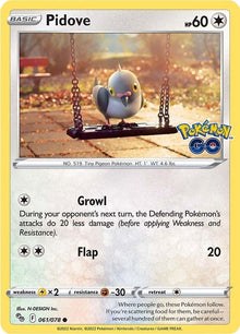Pidove [Common] #061/078 - Pokemon Go