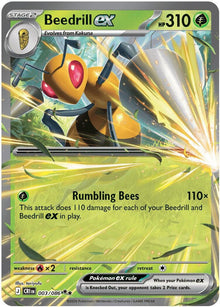 Beedrill ex [Double Rare] #003/086 - Chaos Rising