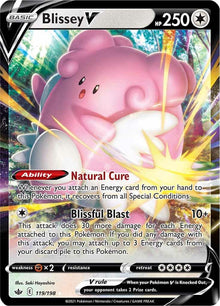 Blissey V [Ultra Rare] #119/198 - Chilling Reign
