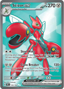 Scizor ex [Full Art Ultra Rare] #195/162 - Temporal Forces