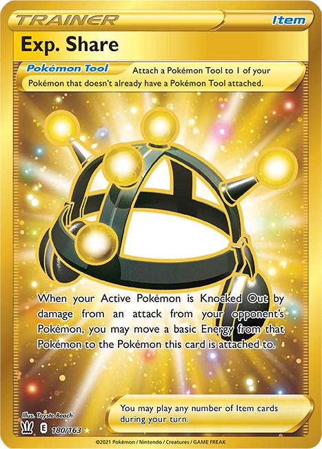Exp. Share [Secret Rare] #180/163 - Battle Styles
