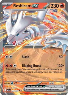 Reshiram ex [Double Rare] #020/086 - White Flare