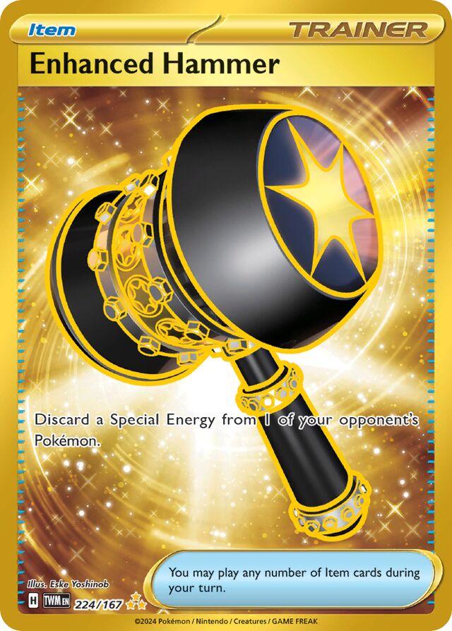 Enhanced Hammer [Gold Secret Rare] #224/167 - Twilight Masquerade