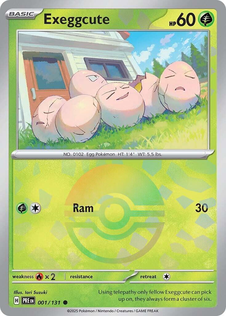 Exeggcute [Poke Ball] #001/131 - Prismatic Evolutions