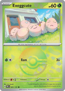 Exeggcute [Poke Ball] #001/131 - Prismatic Evolutions