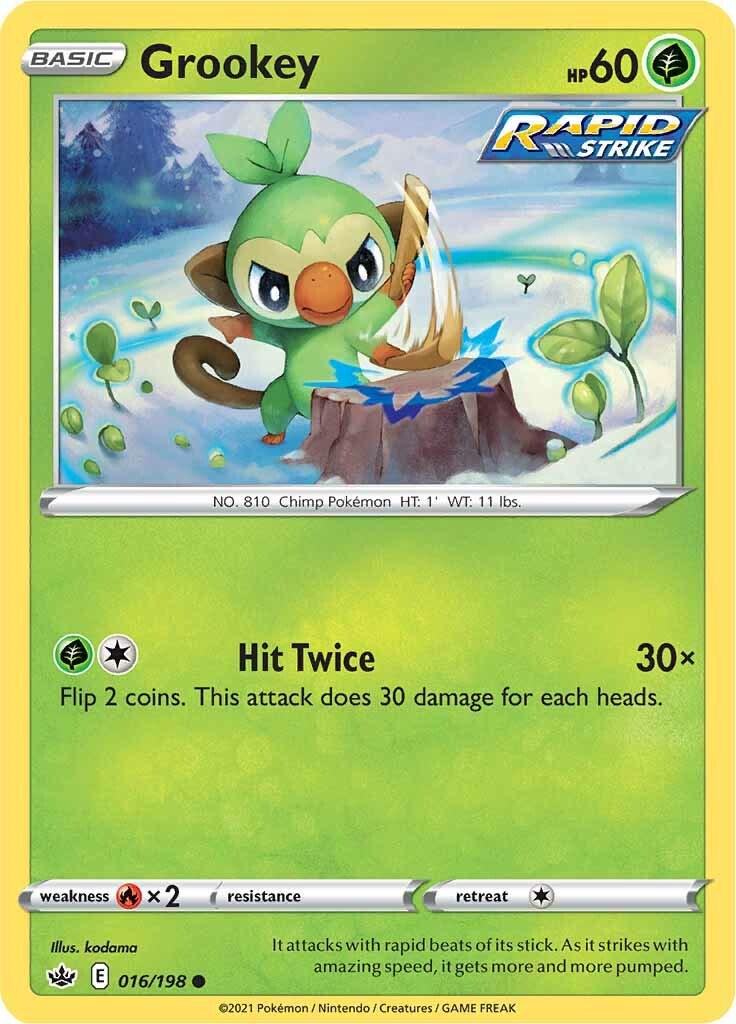 Grookey [Common] #016/198 - Chilling Reign