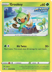 Grookey [Common] #016/198 - Chilling Reign