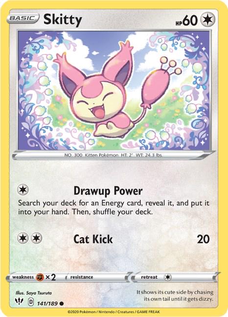 Skitty [Common] #141/189 - Darkness Ablaze