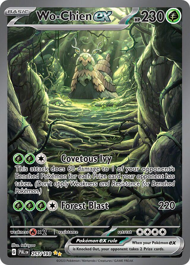 Wo-Chien ex [Special Illustration Rare] #257/193 - Paldea Evolved